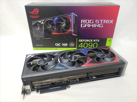 [保証確認] ROG-STRIX-RTX4090-O24G-GAMING 各サイトで併売につき売切れのさいはご容赦願います。