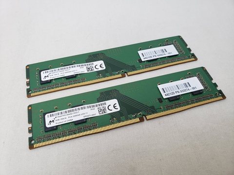 PC4-25600(DDR4 3200) 4GB x2 /バルク 各サイトで併売につき売切れのさいはご容赦願います。