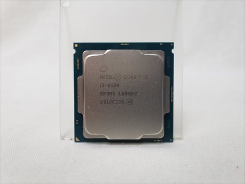 Core i3-8100 バルク (3.60GHz/ターボブーストなし/4-core 4-thread/Total Cache 6MB/TDP65W/UHD Graphics 630) 各サイトで併売につき売切れのさいはご容赦願います。