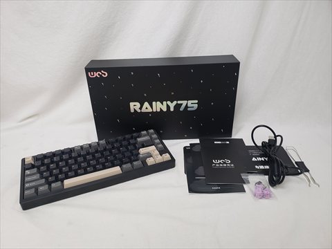 Rainy75 Lite Black 各サイトで併売につき売切れのさいはご容赦願います。