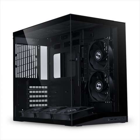O11D MINI V2 FLOW BK ★送料無料対象品！★　※５基の冷却ファン搭載モデル