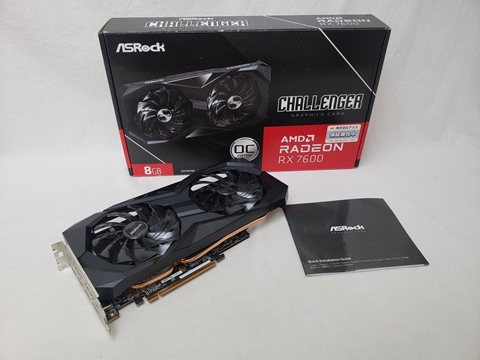RX 7600 Challenger 8GB OC /RX7600 CL 8GO 各サイトで併売につき売切れのさいはご容赦願います。