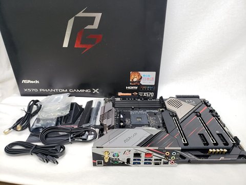 X570 Phantom Gaming X 各サイトで併売につき売切れのさいはご容赦願います。