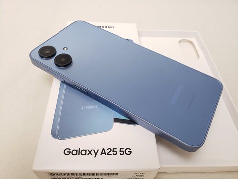 SC-53F ブルー /Galaxy A25 5G 【docomo SIMFREE】 各サイトで併売につき売切れのさいはご容赦願います。