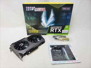 ZTRTX3070TWINEDGE-8GBGDR6/ZT-A30700E-10P ZOTAC GAMING GeForce RTX 3070 Twin Edge 各サイトで併売につき売切れのさいはご容赦願います。