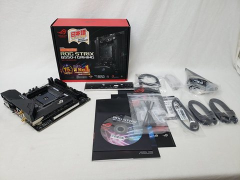 ROG STRIX B550-I GAMING 各サイトで併売につき売切れのさいはご容赦願います。
