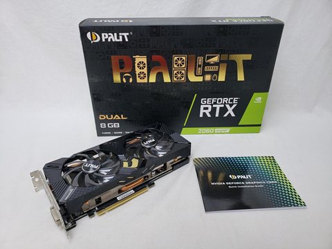 GeForce RTX 2060 SUPER DUAL 8GB /NE6206S018P2-1160A 各サイトで併売につき売切れのさいはご容赦願います。
