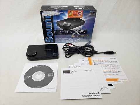 Sound Blaster X-Fi Surround 5.1 /SB-XFI-SR51 各サイトで併売につき売切れのさいはご容赦願います。