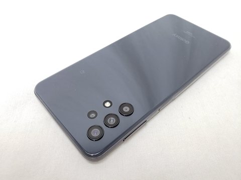 SCG08 オーサムブラック /Galaxy A32 5G 【SIMロック解除品】 各サイトで併売につき売切れのさいはご容赦願います。