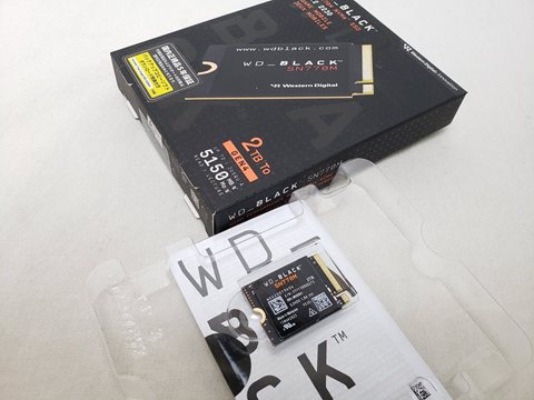 WD Black SN770M WDS200T3X0G ※M.2 2230 各サイトで併売につき売切れのさいはご容赦願います。