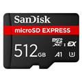MicroSD Express Card  SDSQXFN-512G-GN4NN ☆1個まで￥250クリックポスト対応可能！
