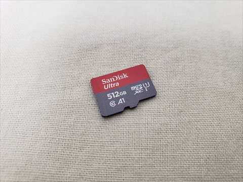 microSDXC カード 512GB Ultra 各サイトで併売につき売切れのさいはご容赦願います。