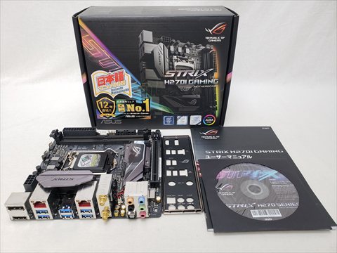 STRIX H270I GAMING 各サイトで併売につき売切れのさいはご容赦願います。