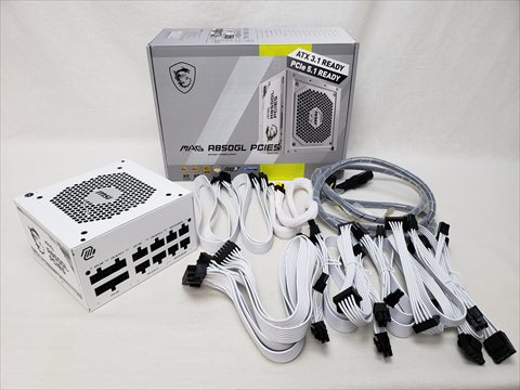 MAG A850GL PCIE5 WHITE 各サイトで併売につき売切れのさいはご容赦願います。