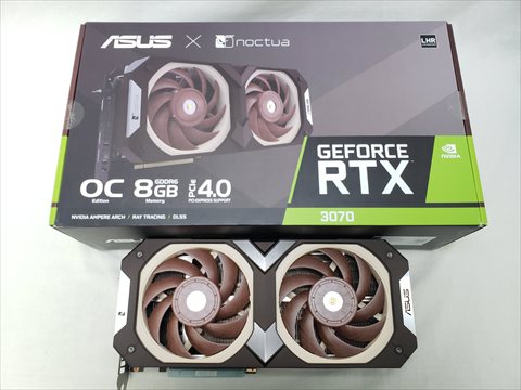 RTX3070-O8G-NOCTUA 各サイトで併売につき売切れのさいはご容赦願います。
