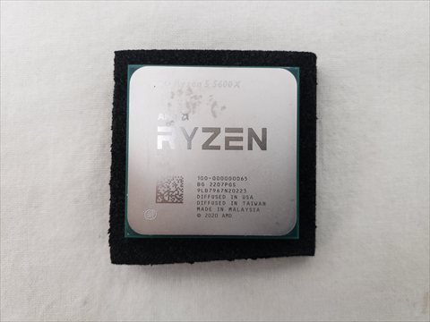 Ryzen 5 5600X バルク (6C12T/3.7GHz（4.6）/65W/L3 Cache 32MB) 各サイトで併売につき売切れのさいはご容赦願います。