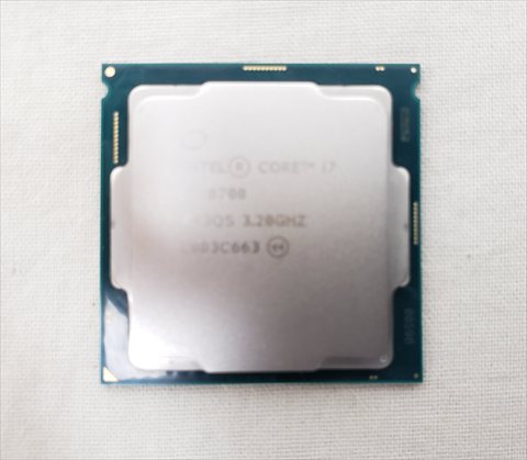 Core i7-8700 バルク (3.20GHz/ターボブースト時4.60GHz/6-core 12-thread/Total Cache 12MB/TDP65W/UHD Graphics 630) 各サイトで併売につき売切れのさいはご容赦願います。