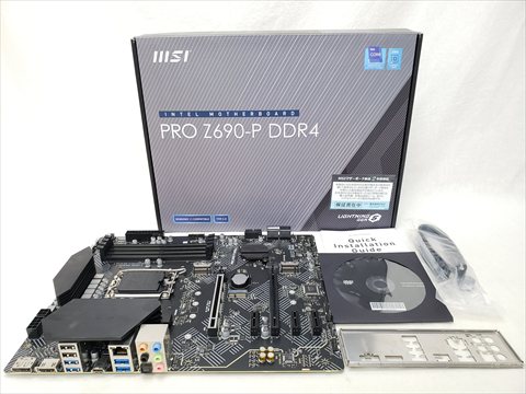 PRO Z690-P DDR4 各サイトで併売につき売切れのさいはご容赦願います。