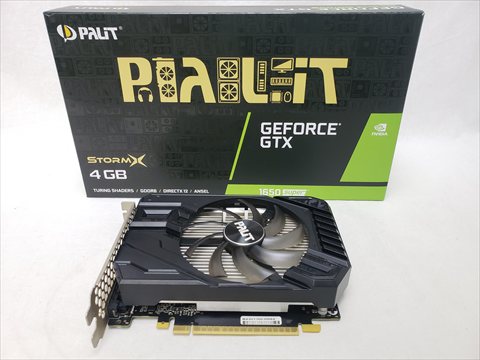 GeForce GTX 1650 SUPER StormX 4GB /NE6165S018G1-166F 各サイトで併売につき売切れのさいはご容赦願います。