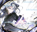InfinityMice ガラスマウスパッド Wisteria