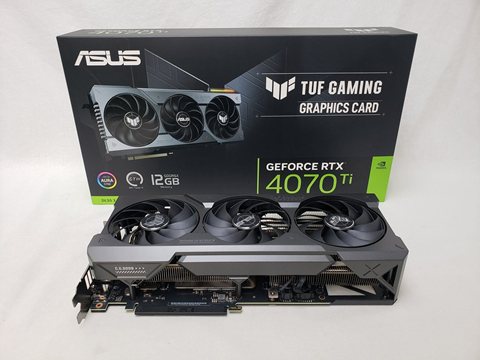 TUF-RTX4070TI-12G-GAMING 各サイトで併売につき売切れのさいはご容赦願います。
