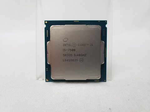 Core i5-7500 バルク (3.40GHz/ターボブースト時3.80GHz/4-core 4-thread/Total Cache 6MB/TDP65W/HD Graphics 630) 各サイトで併売につき売切れのさいはご容赦願います。
