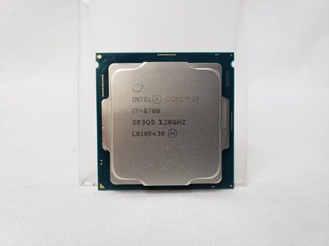 Core i7-8700 バルク (3.20GHz/ターボブースト時4.60GHz/6-core 12-thread/Total Cache 12MB/TDP65W/UHD Graphics 630) 各サイトで併売につき売切れのさいはご容赦願います。