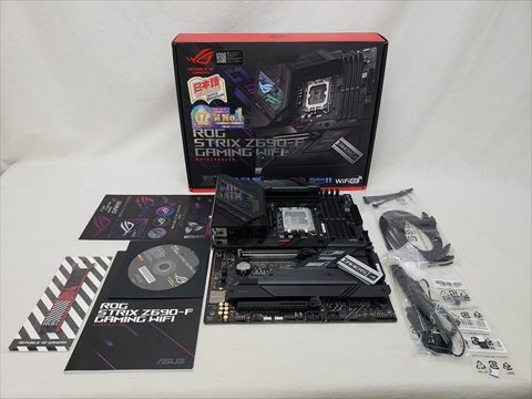 ROG STRIX Z690-F GAMING WIFI 各サイトで併売につき売切れのさいはご容赦願います。