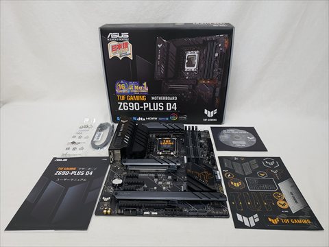 TUF GAMING Z690-PLUS WIFI D4 各サイトで併売につき売切れのさいはご容赦願います。
