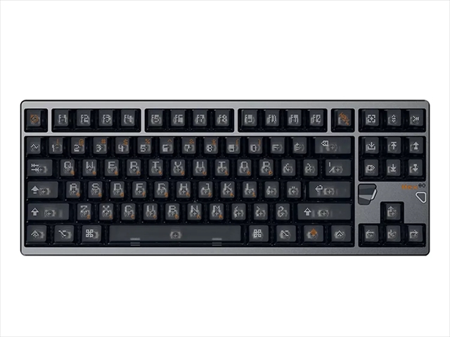 ATK × QK Hex80 Grey TKL Magnetic Switch Keyboard 10月2日発売