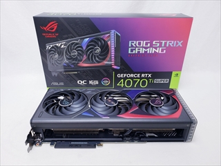 ROG-STRIX-RTX4070TIS-O16G-GAMING 各サイトで併売につき売切れのさいはご容赦願います。