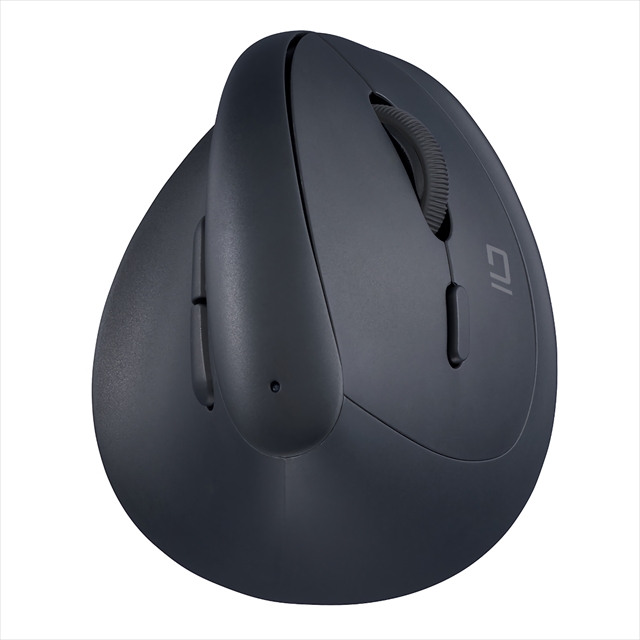 Digio2 MUS-BKF223BK ブラック Bluetoothミニエルゴ静音5ボタンBlueLEDマウス
