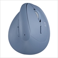 Digio2 MUS-BKF223BL ブルー Bluetoothミニエルゴ静音5ボタンBlueLEDマウス