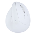 Digio2 MUS-BKF223W ホワイト Bluetoothミニエルゴ静音5ボタンBlueLEDマウス