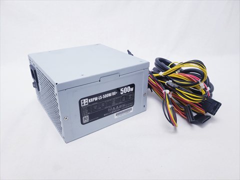 KRPW-L5-500W/80+ 各サイトで併売につき売切れのさいはご容赦願います。