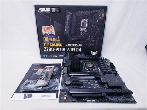 TUF GAMING Z790-PLUS WIFI D4 各サイトで併売につき売切れのさいはご容赦願います。