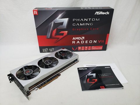 Phantom Gaming X Radeon VII 16G 各サイトで併売につき売切れのさいはご容赦願います。