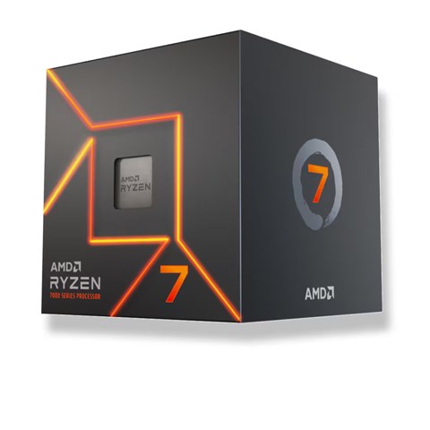AMD Ryzen 7 7700 With Wraith Stealth cooler  (8C/16T、3.8GHz(最大5.3)、65W、L2+L3 Cache 40MB、Radeon Graphics )