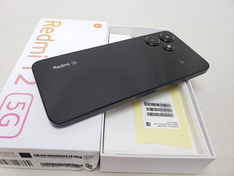 XIG03 ミッドナイトブラック /Redmi 12 5G 【au SIMFREE】 各サイトで併売につき売切れのさいはご容赦願います。