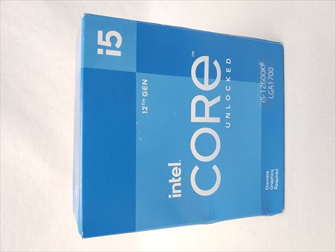 Core i5-12600KF BOX (P-core 6(3.7GHz)+E-core 4(2.8GHz)/16スレッド/Smart Cache 20MB/TDP125W) 各サイトで併売につき売切れのさいはご容赦願います。