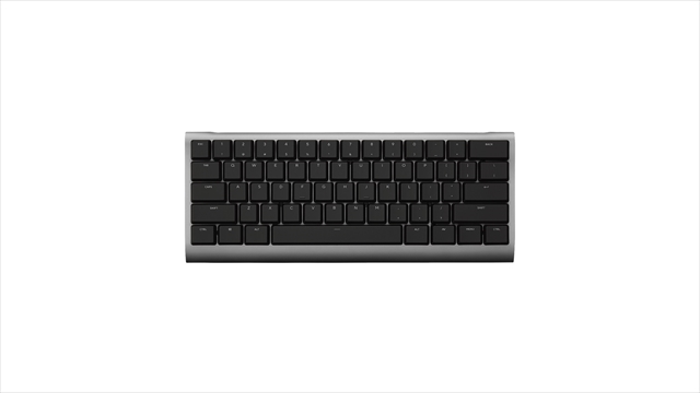 ZENAIM KEYBOARD2 mini 英語配列 KB009-DGBK 9月25日発売