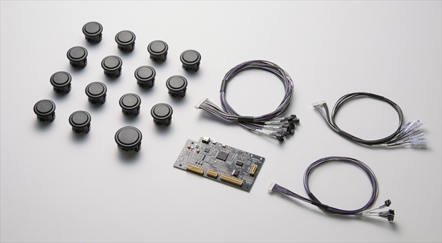 ZENAIM ARCADE CONTROLLER BUTTON MODULE KIT AC002-BKBK 9月25日発売