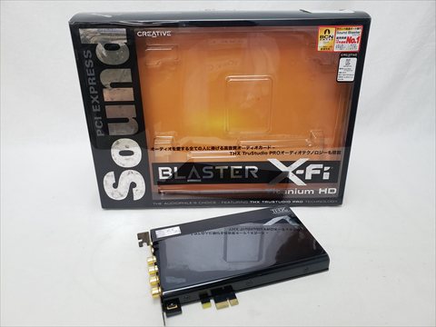 Sound Blaster X-Fi Titanium HD /SB-XFT-HD 各サイトで併売につき売切れのさいはご容赦願います。