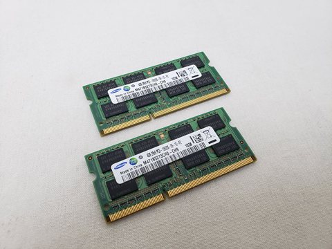 204Pin 1333(PC3-10600) 4GB x2 DDR3 S.O.DIMM 各サイトで併売につき売切れのさいはご容赦願います。