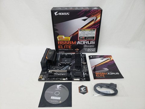 B550M AORUS ELITE 各サイトで併売につき売切れのさいはご容赦願います。