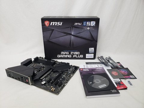 MPG Z490 GAMING PLUS 各サイトで併売につき売切れのさいはご容赦願います。