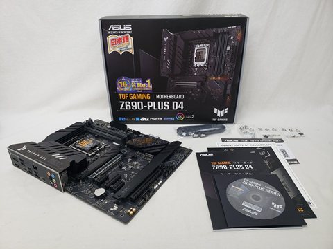 TUF GAMING Z690-PLUS D4 各サイトで併売につき売切れのさいはご容赦願います。