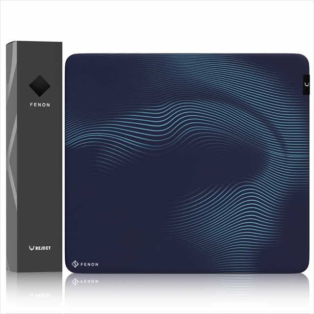 REJECT Gaming Mousepad FENON XL SOFT Cygnus Blue RGDPF004 9月12日発売