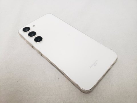 SCG19 クリーム /Galaxy S23 【au SIMFREE】 各サイトで併売につき売切れのさいはご容赦願います。
