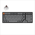 K4M-A3-JIS K4 Max QMK ワイヤレスカスタム・メカニカルキーボード - WHITE LED - JIS配列（テンキー付） / Keychron Super スイッチ茶軸